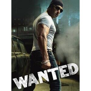 Wanted Bollywood Salman Khan Prabhu Deva English DVD Ayesha Takia